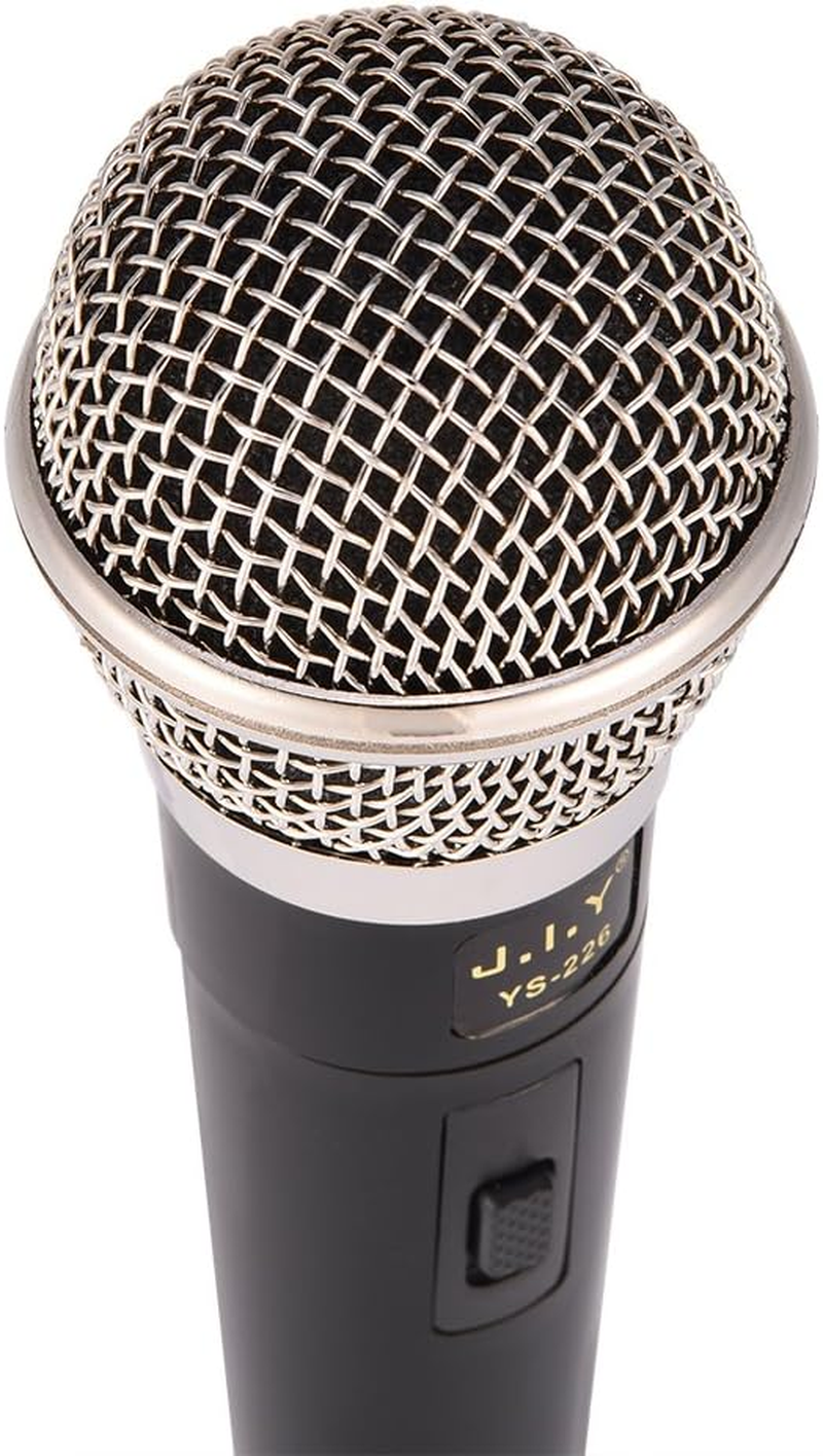 Generic Professional Portable Dynamic Microphone with Clear Voice Hand Cable for Interpreting Karaoke Vocal Music Metal Construction With image number 6