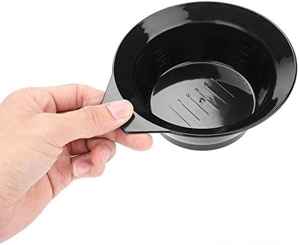 Hair Dye Bowl and Brush Kit, KEAIDUO 22Pcs Hair Colouring Tools Professional DIY Salon Dye Bowl Dyeing Brushes Ear Cover Gloves Disposable Hair Dye Cap Hair Coloring Cape and Hair Clips image number 1