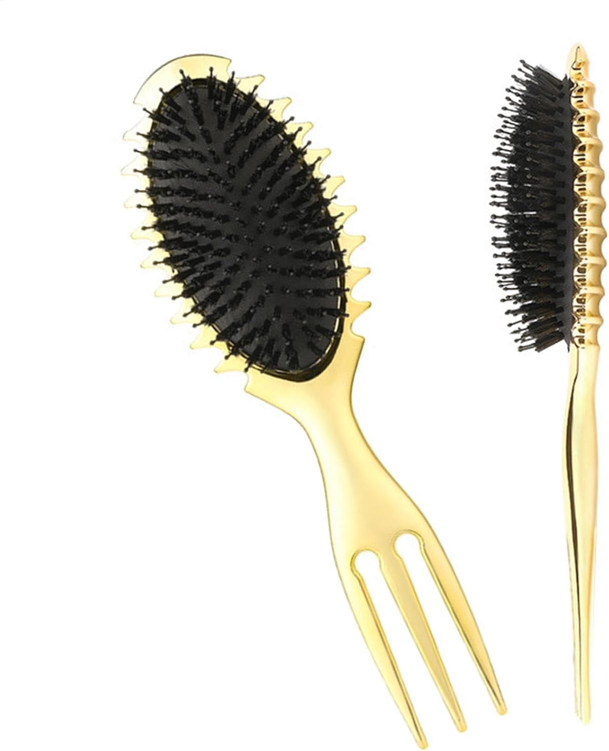 Mivpzisk Curl Defining Brush,Ergonomic Hair Brush and Styling Brush | Defining Brush Comfortable Handle Hair Combs for All Hair Types Birthday Christmas New Year image number 2