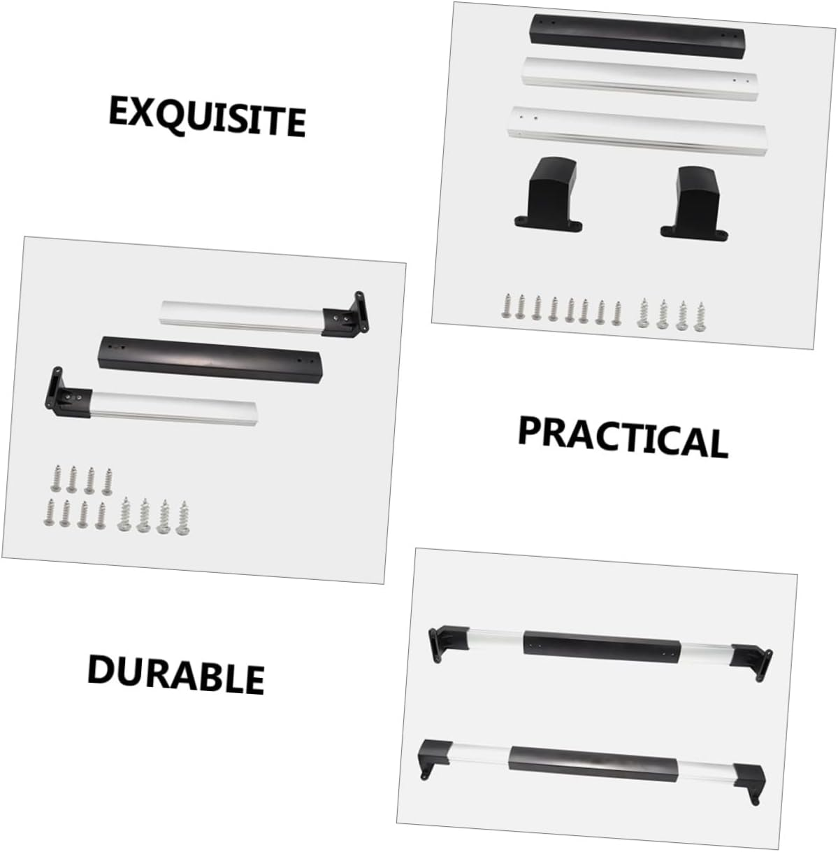 IWOWHERO Rv Screen Door Handle Adjustable Grip Non-Slip Handle for Rv Screen Door Slider Panel Durable Grab Bar for Motorhome Camper and Trailer Use image number 4