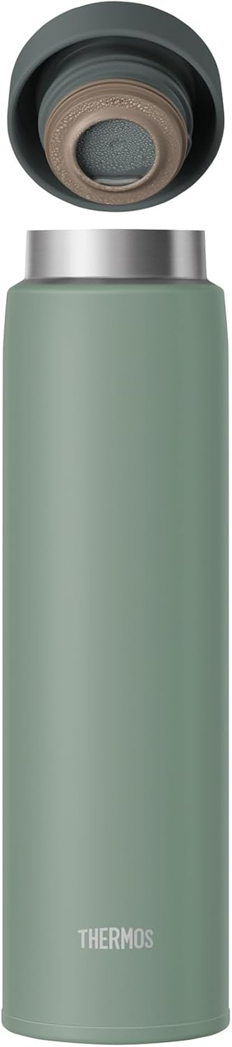 Thermos JON-601 LFG Vacuum Insulated Mobile Mug, 20.3 Fl Oz (600 Ml), Leaf Green, Easy to Wash with Less Parts, Screw Type, Seal Shape That Won'T Drip, Stainless Steel Bottle image number 1