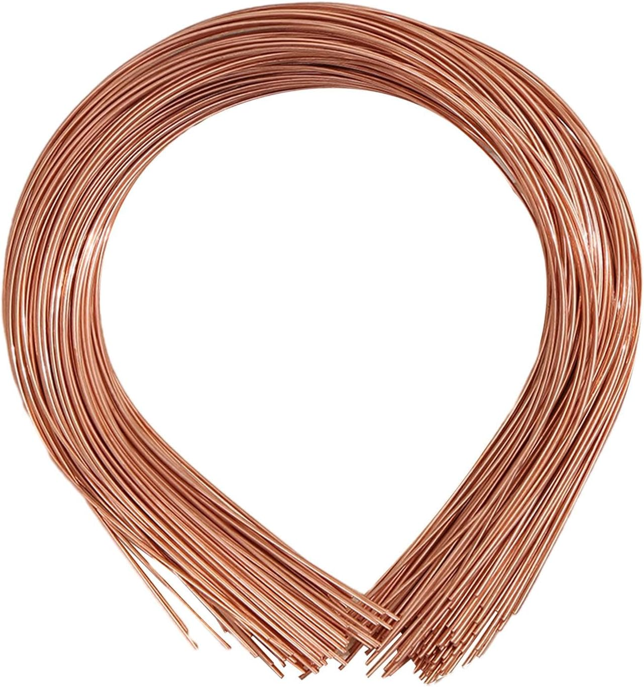 Oshhni 50Pcs Plain Metal Headbands for Crafts Thin Wire Hairband Bulk for Women Hair Accessory DIY Craft Supplies Blank Headbands for Crafting, Silver