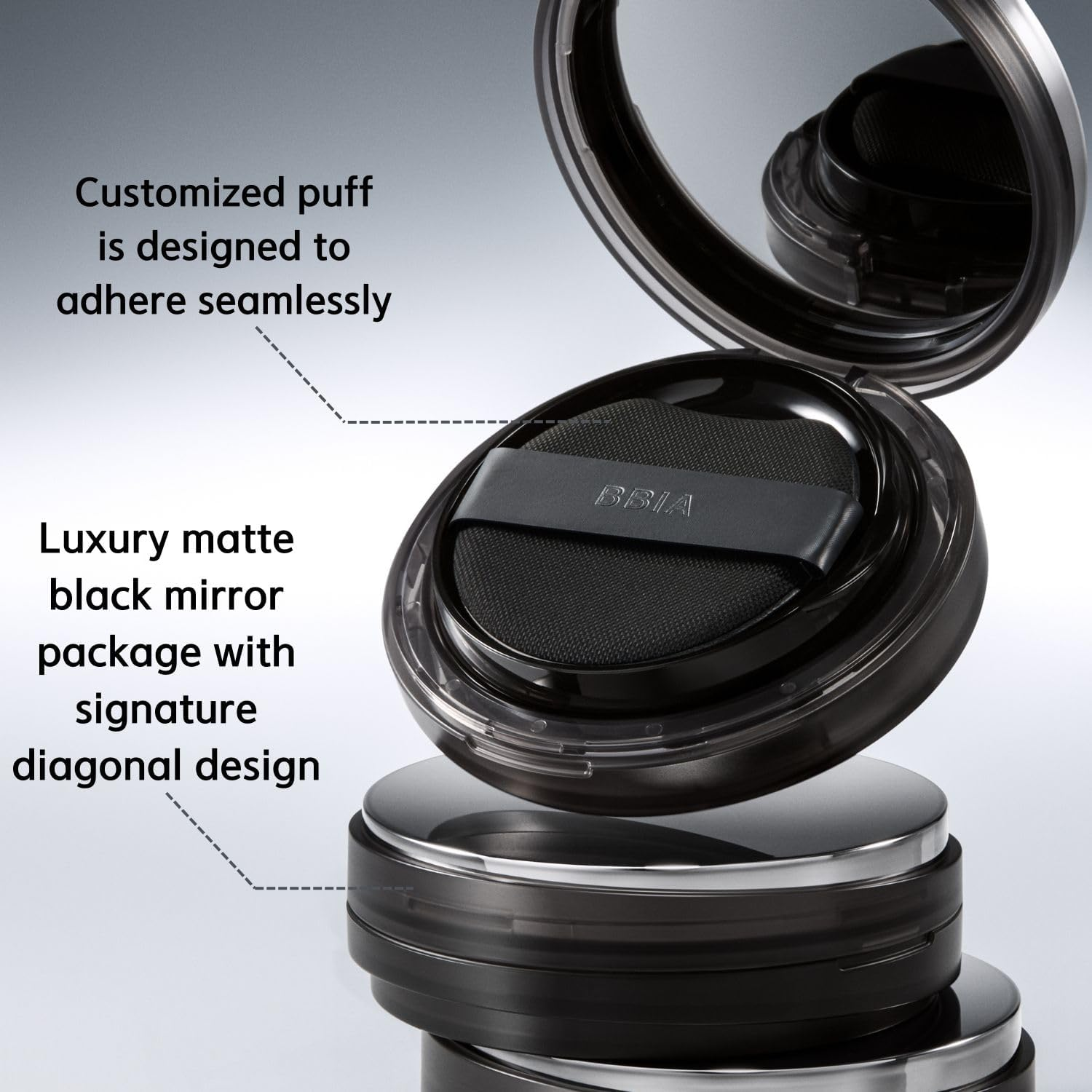 BBIA EAU Matte Cushion Foundation SPF50 - Flawless Coverage, Smooth Velvety Texture with Semi-Matte Finish, Comfortable Lightweight & Longlating, Vegan, Korean Makeup (23 NATURAL REFILL ONLY, Pack of 1) - 17 Fair image number 7