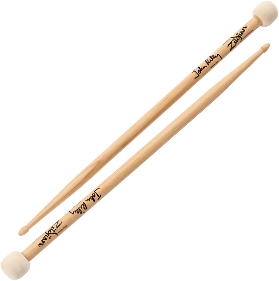 Zildjian Artist Series Hickory Drumsticks - Roy Haynes -Wood Tip - Walnut Stain
