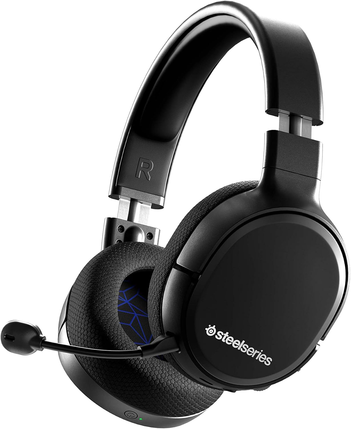 Steelseries Arctis 1 Wireless Gaming Headset for Playstation &ndash; USB-C Wireless &ndash; Detachable Clearcast Microphone &ndash; for PS5, PS4, PC, Nintendo Switch, Android &ndash; Black