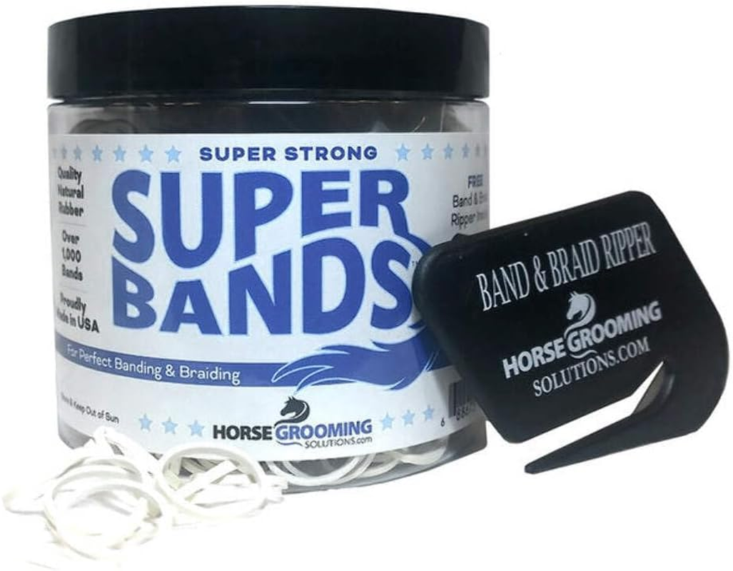 Healthy Haircare Product-Super Bands- Black 1/4
