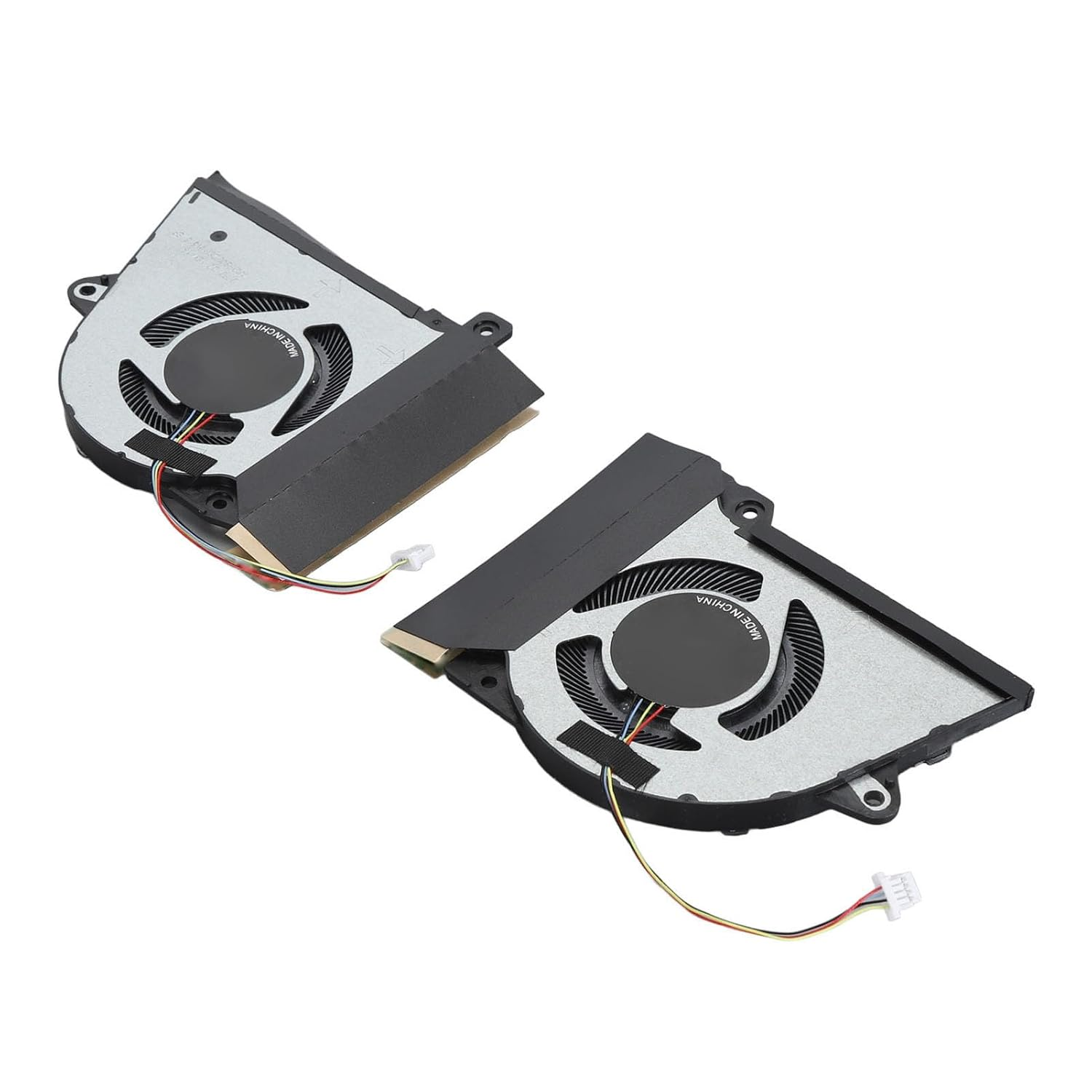 4 Pin Laptop Cooling Fan, Replacement Cooling Fan for ROG Zephyrus G14 GA401 GA401I GA401IU GA401IV Laptops, Aluminum Alloy with ABS Material (CPU and GPU) image number 6