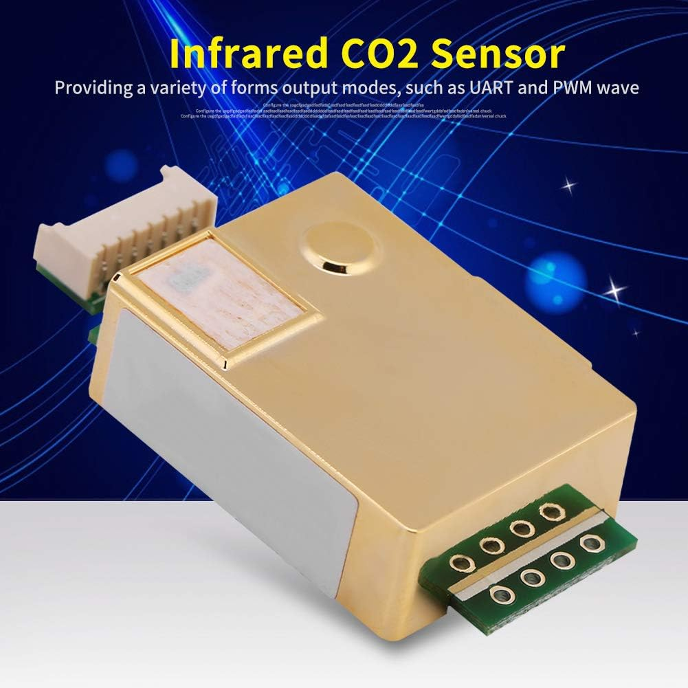 MH Z19 Infrared CO2 Sensor High Sensitivity Resolution Output Modes anti Water Vapor Interference HVAC Monitoring image number 2