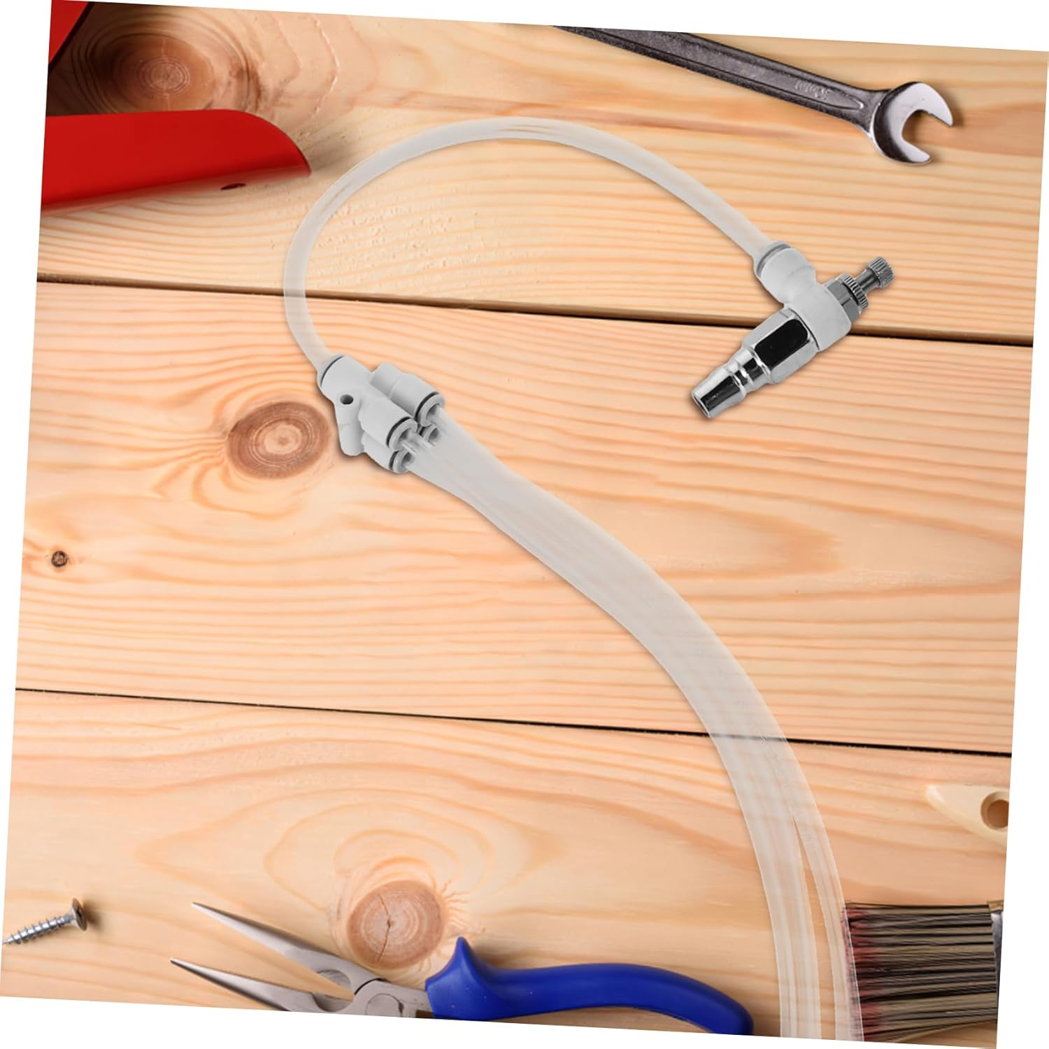 Garneck Portable Pneumatic Engine Carbon Brush Cleaner Car Vent Cleaning Tool Multipurpose Vehicle Cleaning Tools image number 6