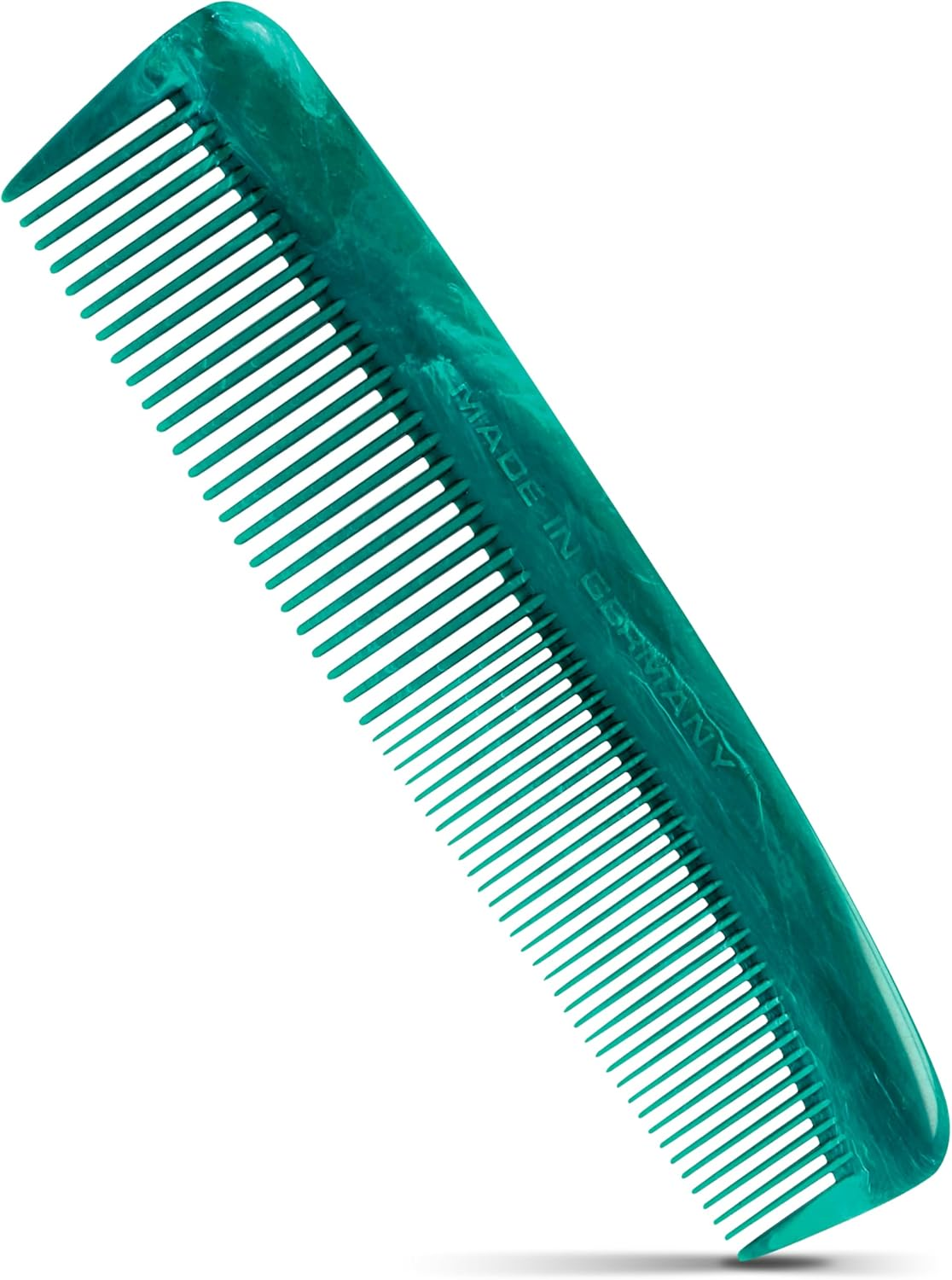 Niyok Pocket Comb for All Hair Types Made from Recycled Maritime Ropes from Healix, Hair Comb Made in Germany, 99% Recycled Plastic, Compact and Practical for on the Go