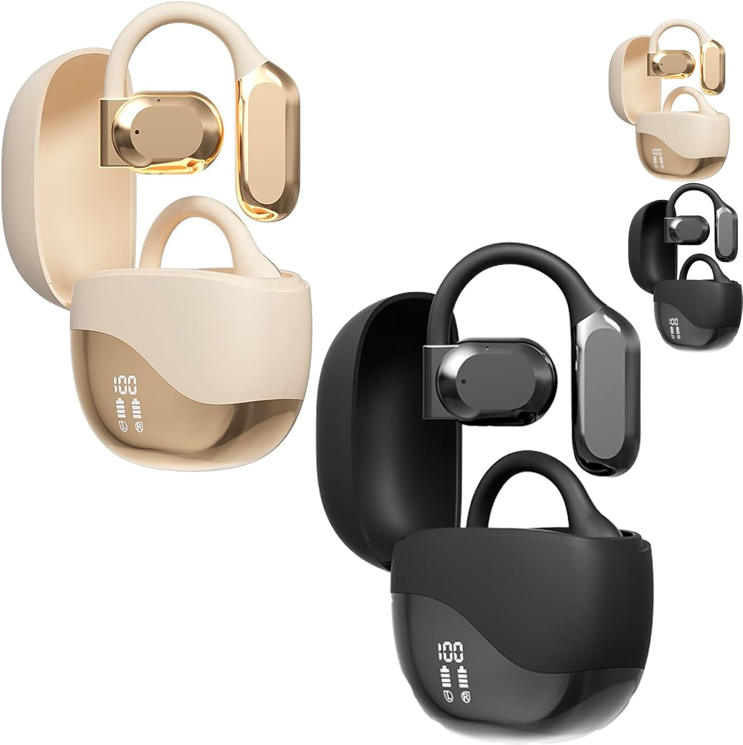 2025 Vital Translate Buds, Wireless Smart Vital Translate Buds Pro, Vital Brand Translation Earbuds Real Time, Supports 144 Languages with Noise Cancellation (Mix)