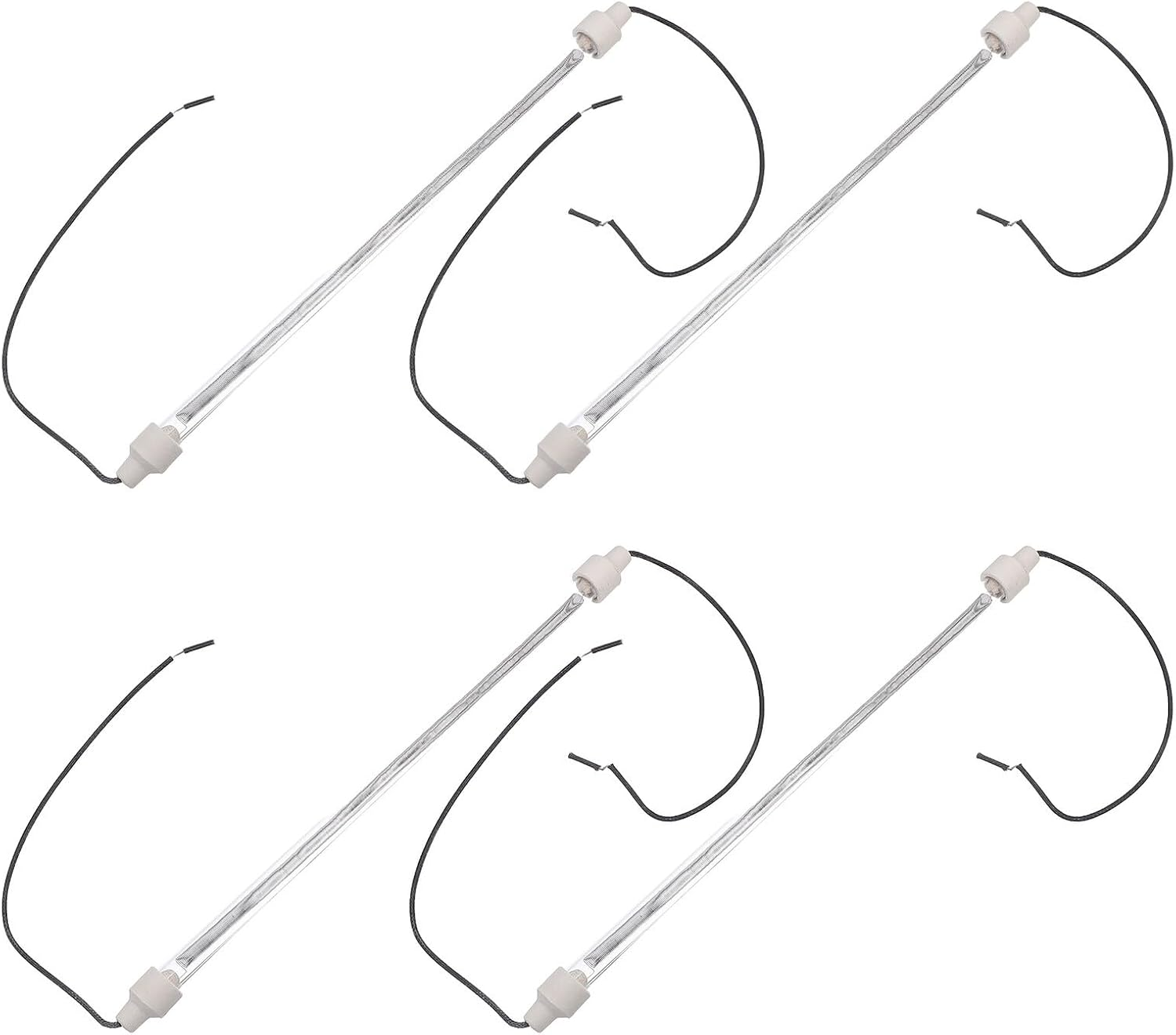 4Pcs Heat Lamp Tube Replacement for Oven Heater Accessories High-Temperature Poultry Heating Elements for Chicken Coop Indoor Outdoor Use Reliable Heating Tube for Brooding And image number 4
