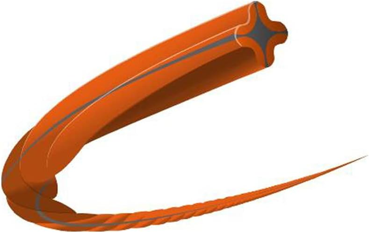 Husqvarna Whisper Twist Trimmer Line 2.4Mm X 77M &ndash; Long Length Low Noise Line | Donut Organge/Black image number 5