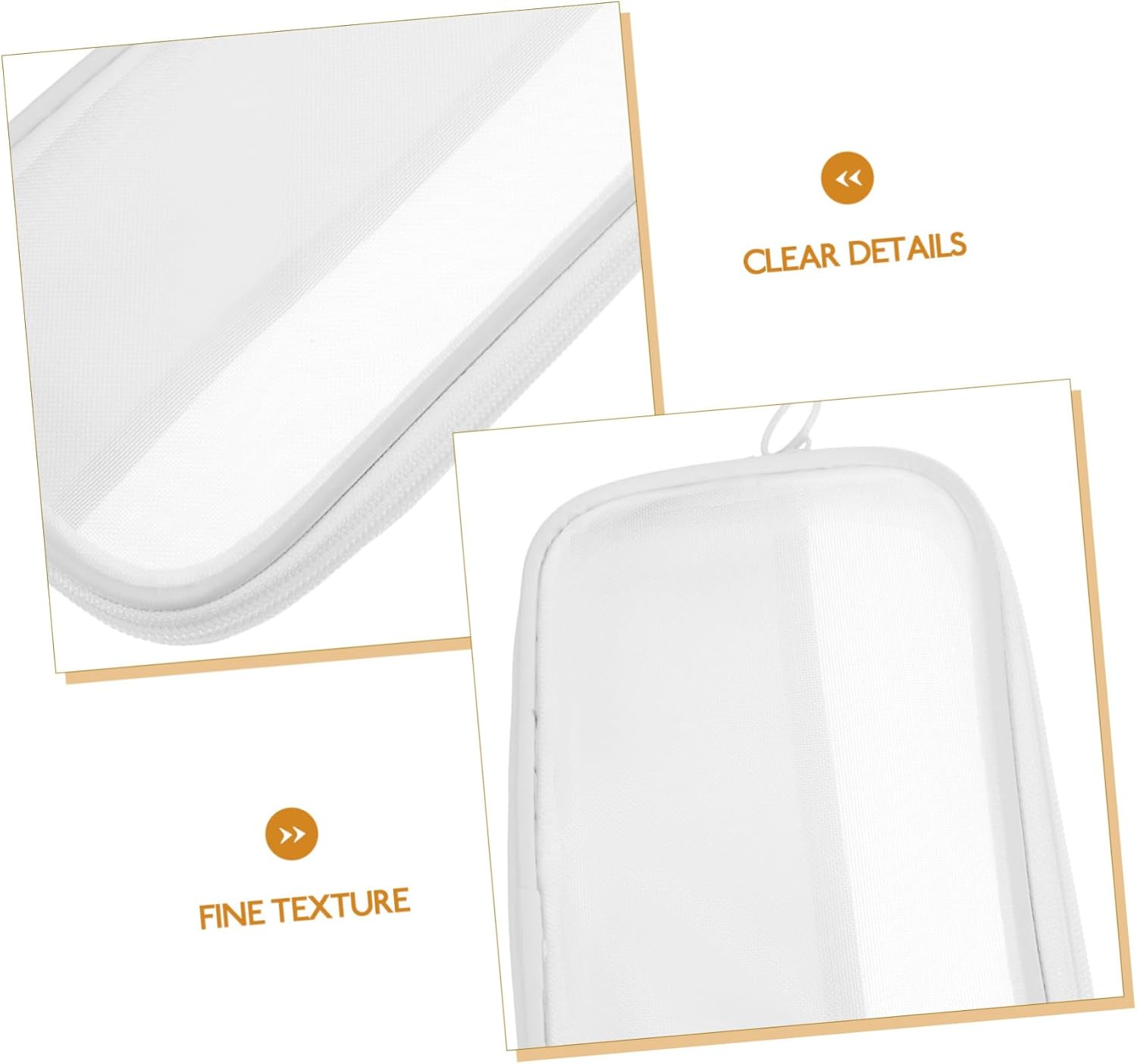 WESIEVYA Travel Makeup Bag Portable Toiletry Bag for Women Makeup Organizer Zipper for Travel image number 6