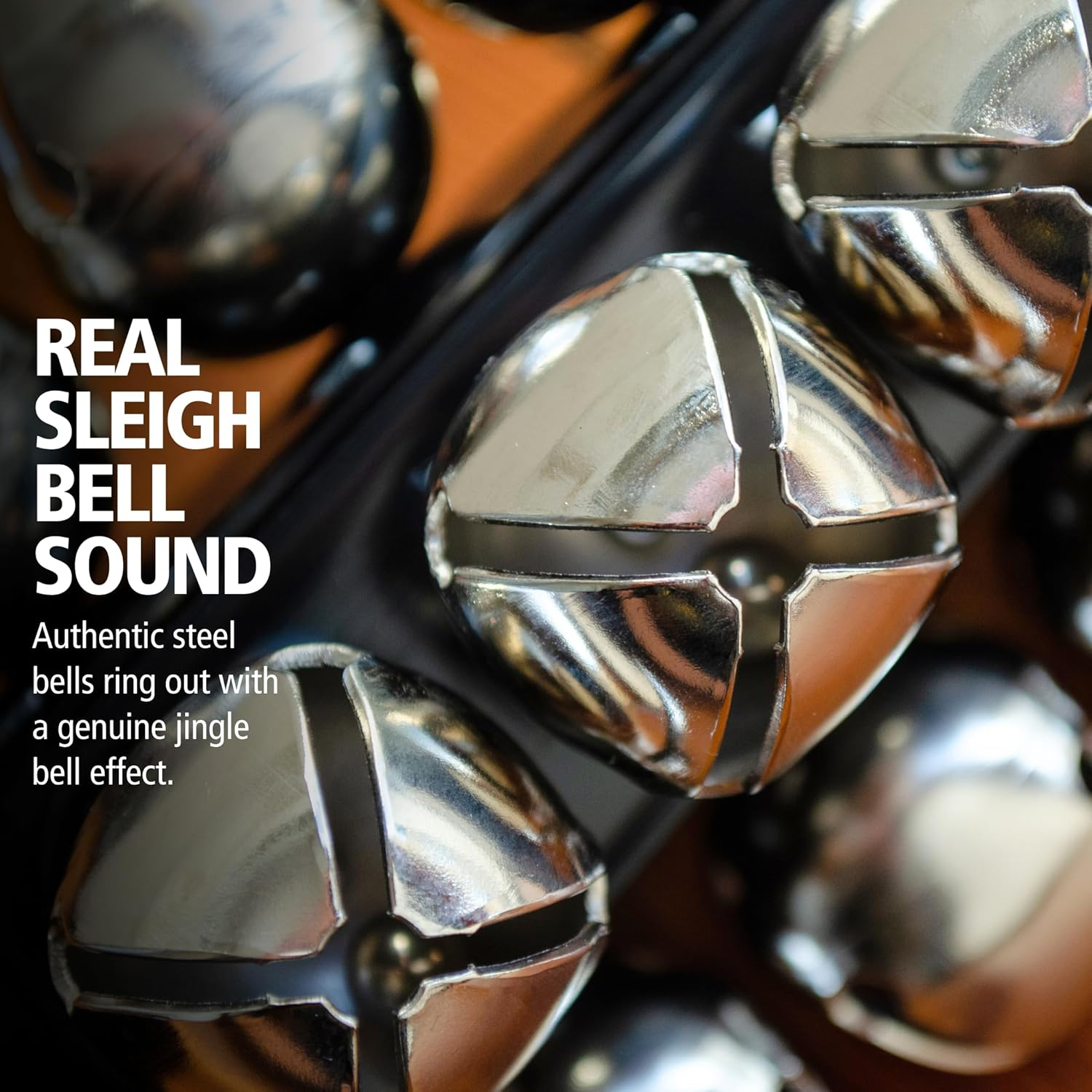 Meinl Percussion SLB25 Hand Sleigh Bells image number 6