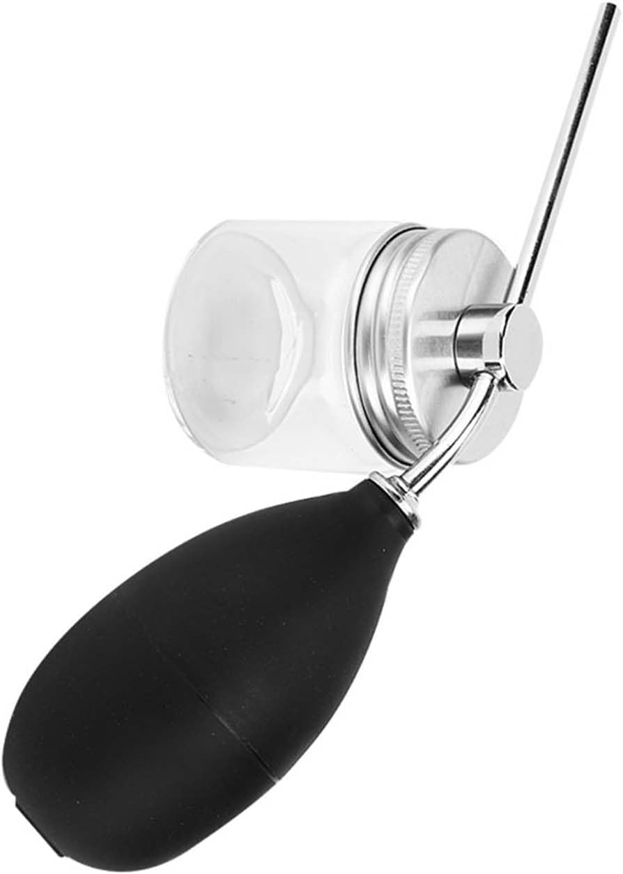 HAIR FIBERS SPRAY APPLICATOR BUILDING FIBER ATOMIZER PUMP SPRAY for THICKENING TOOLS VOLUME BLACK SILVER PLATING image number 2