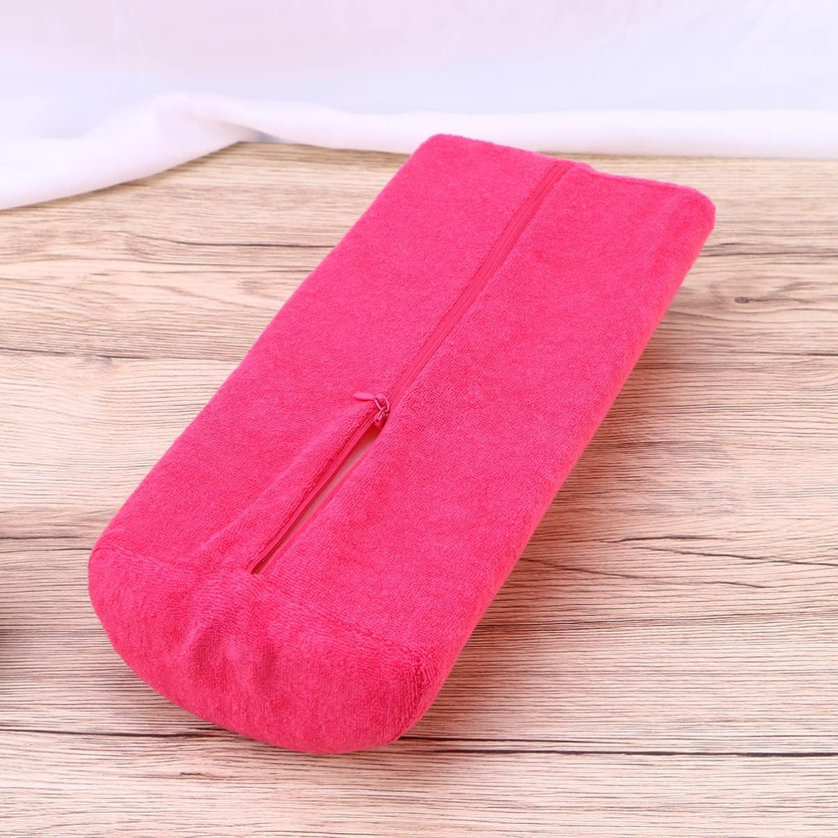 PACKOVE Portable Nail Art Wrist Cushion Pad Light Purple Hand Pillow for Manicure Comfortable Nail Rest for Salon Home Use Easy to Clean for Technicians Beginners image number 3