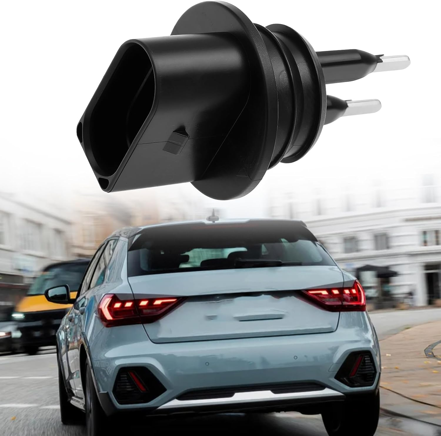 2Pcs Car Washer Fluid Level Sensor 7M0919376 3CD919376 Compatible with Audi A1 2010-2015 A1 Allstreet 2022-2025