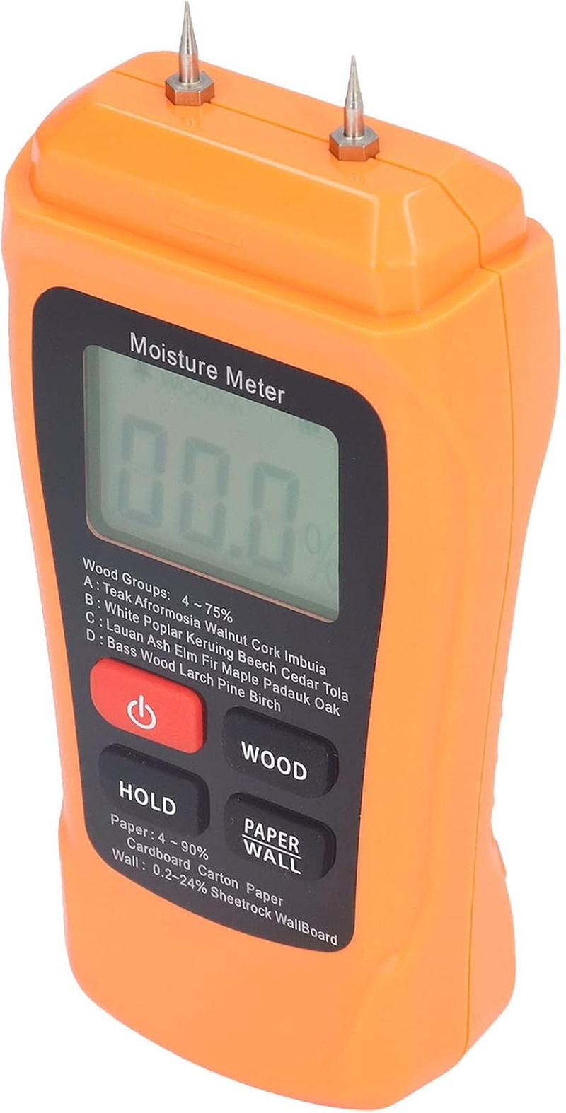 DIGITAL MOISTURE DETECTOR HIGH ACCURACY WOOD MOISTURE METER for Construction Professionals image number 2