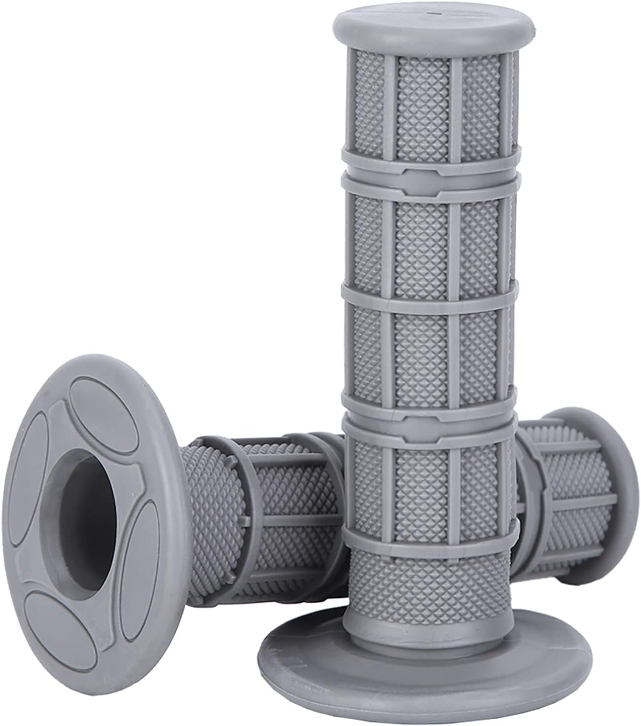 'Klanata Silicone Motorcycle Grips, 22Mm 7/8'' Scooter Grips Handlebar Hand Grips with 4 Colors Dirt Bike Grips for Most Motorcycle, Dirt Bike, Pit Bike Handlebar, 1 Pair'