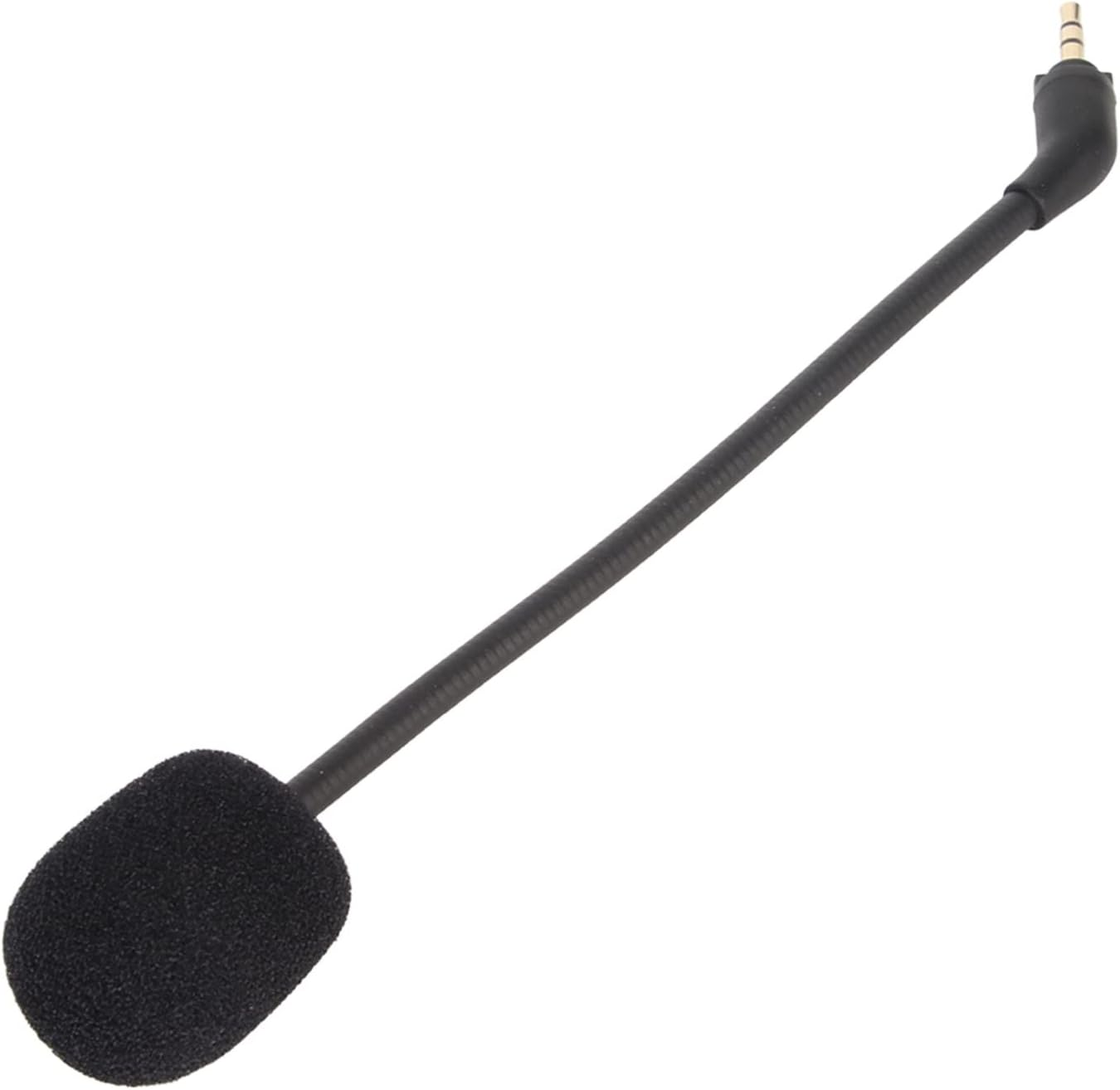 Microphone Replacement for Logitech Astro A30 Headset, Removable Headphones Microphone Boom with Noise Reduction and 2.5 Mm Gold-Plated Curved Plug image number 1