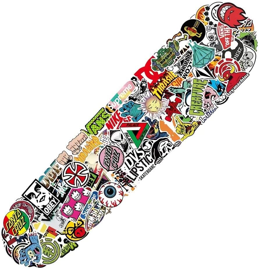 300PCS Cartoon Stickers, Vinyl Waterproof Stickers for Laptop,Bumper,Skateboard,Water Bottles,Computer,Phone,Cartoon Anime Stickers for Kids Teens Adult image number 4