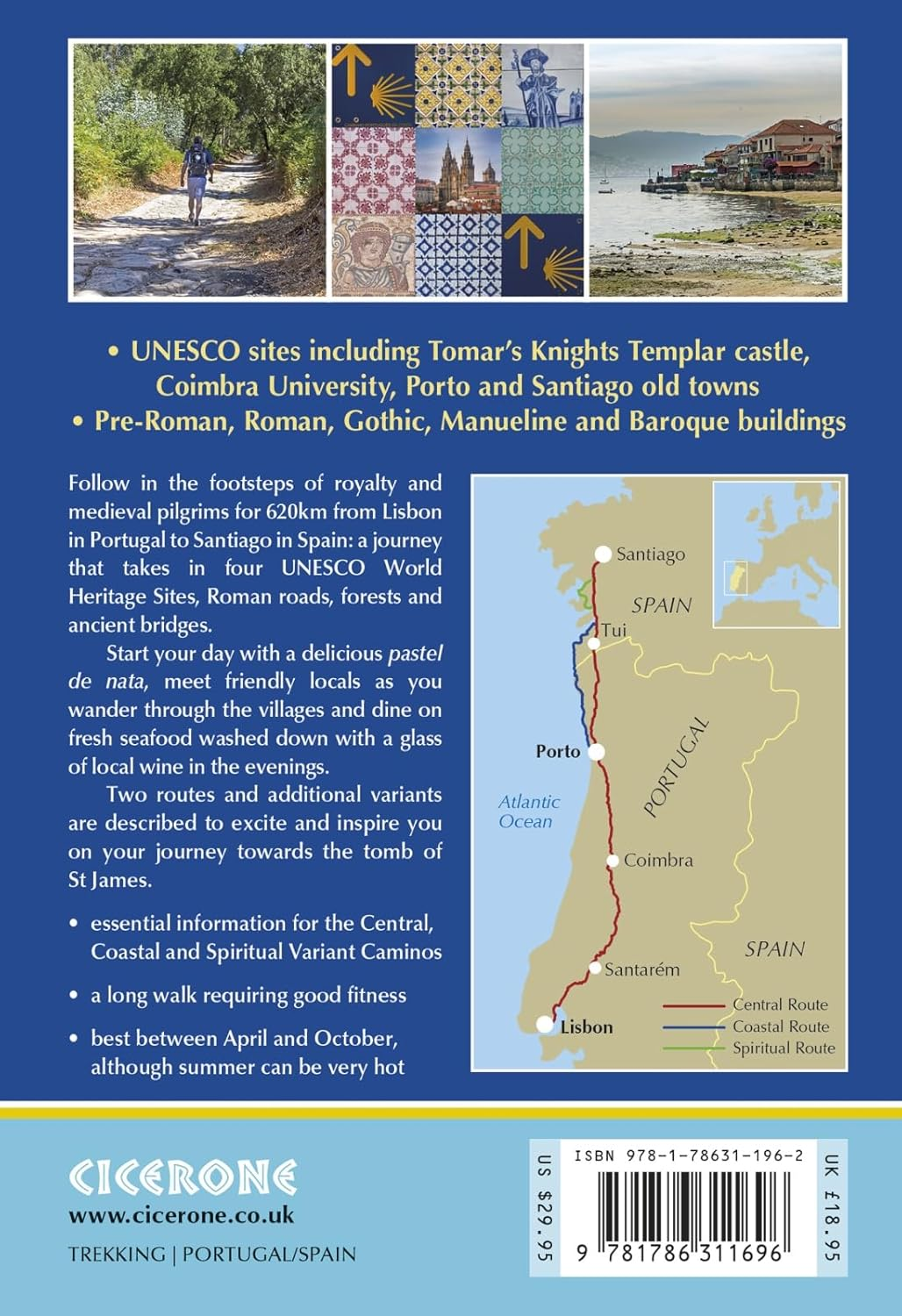 The Camino Portugues: from Lisbon and Porto to Santiago - Central, Coastal and Spiritual Caminos image number 1