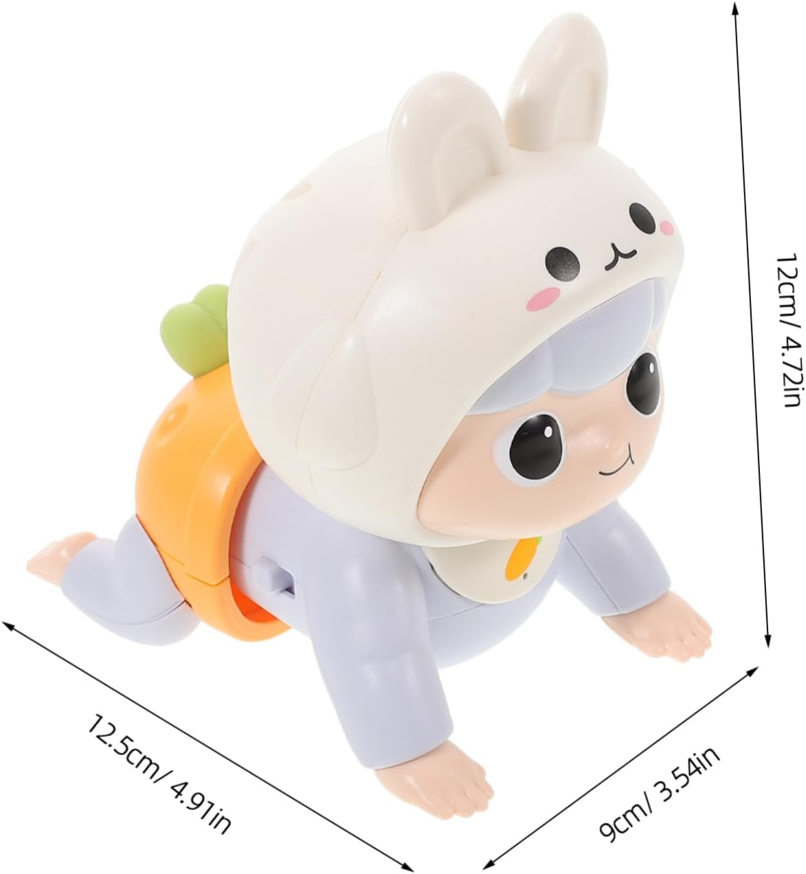 Baby Crawling Guidance Toy Electronic Rabbit Toddlers Encourage Crawling Toy image number 6