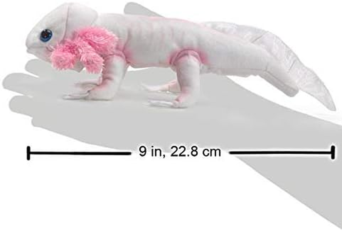 Folkmanis Axolotl, White, Pink image number 4