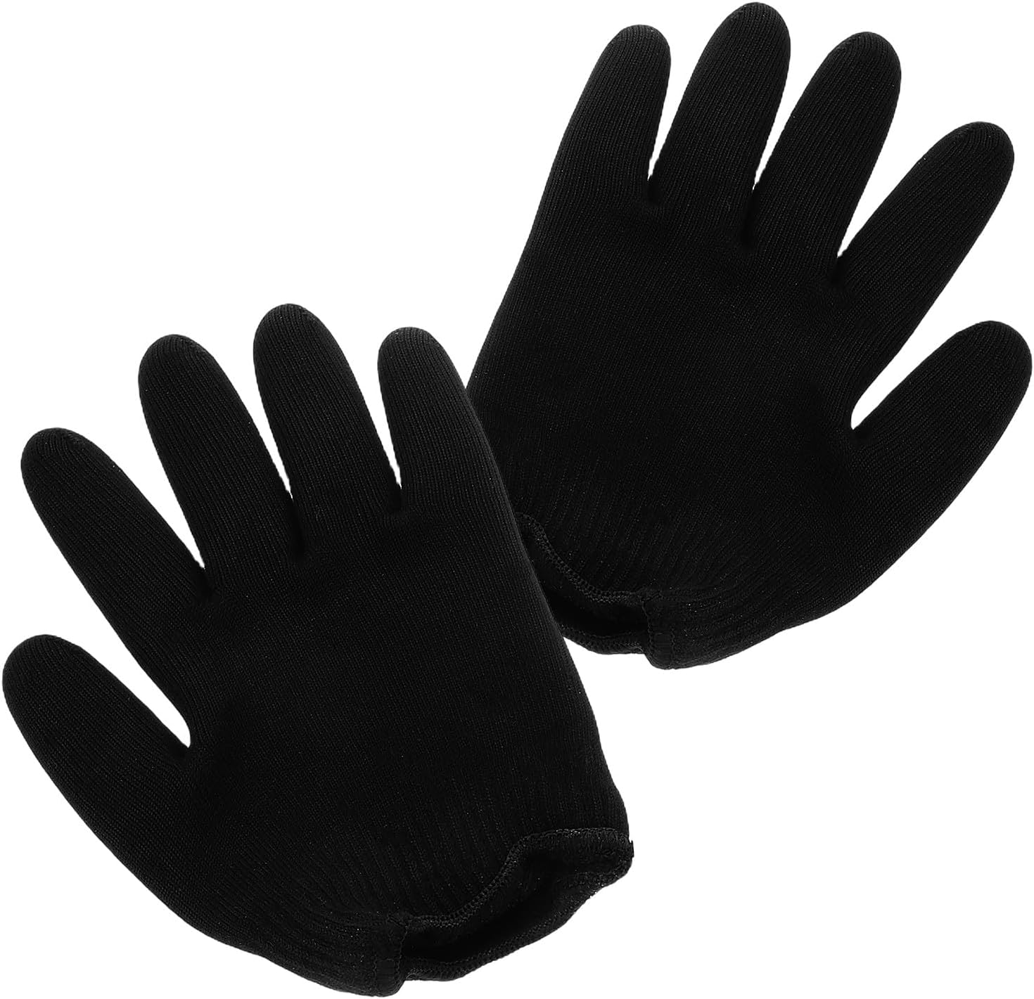 Hydrating Gel Hand Gloves for Moisturizing Exfoliating Skin Brightening Treatment for Dry Cracked Hands Reusable Silicone Spa Mittens for Softening and Repairing Suitable for Men image number 5