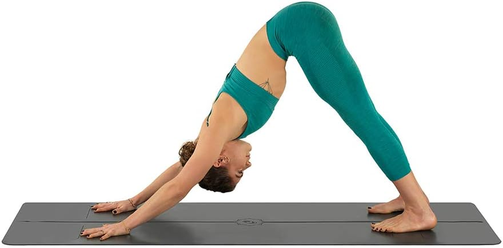 Liforme Evolve Yoga Mat &ndash; Free Yoga Bag Included - Patented Alignment System, Warrior-Like Grip, Non-Slip, Eco-Friendly and Biodegradable, Sweat-Resistant, Long, Wide and 4.2Mm Thick Mat for Comfort image number 6