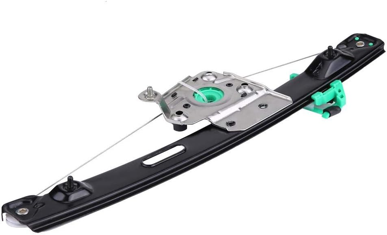 Power Window Regulator Rear Left Driver Side Fit for BMW E90 3 Series 4 Door OE 51357140589, Window Lift Regulator Replacement image number 6