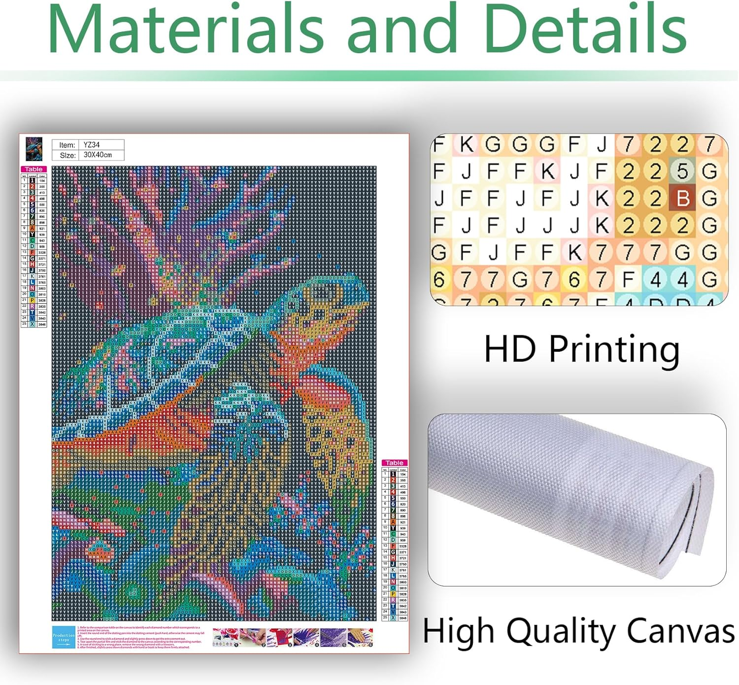 Sea Turtle Diamond Painting Kit for Adults - Gem Art Kit for Home Wall Decor, Gift Idea - 12X16 Inch - Style-0000003 image number 2