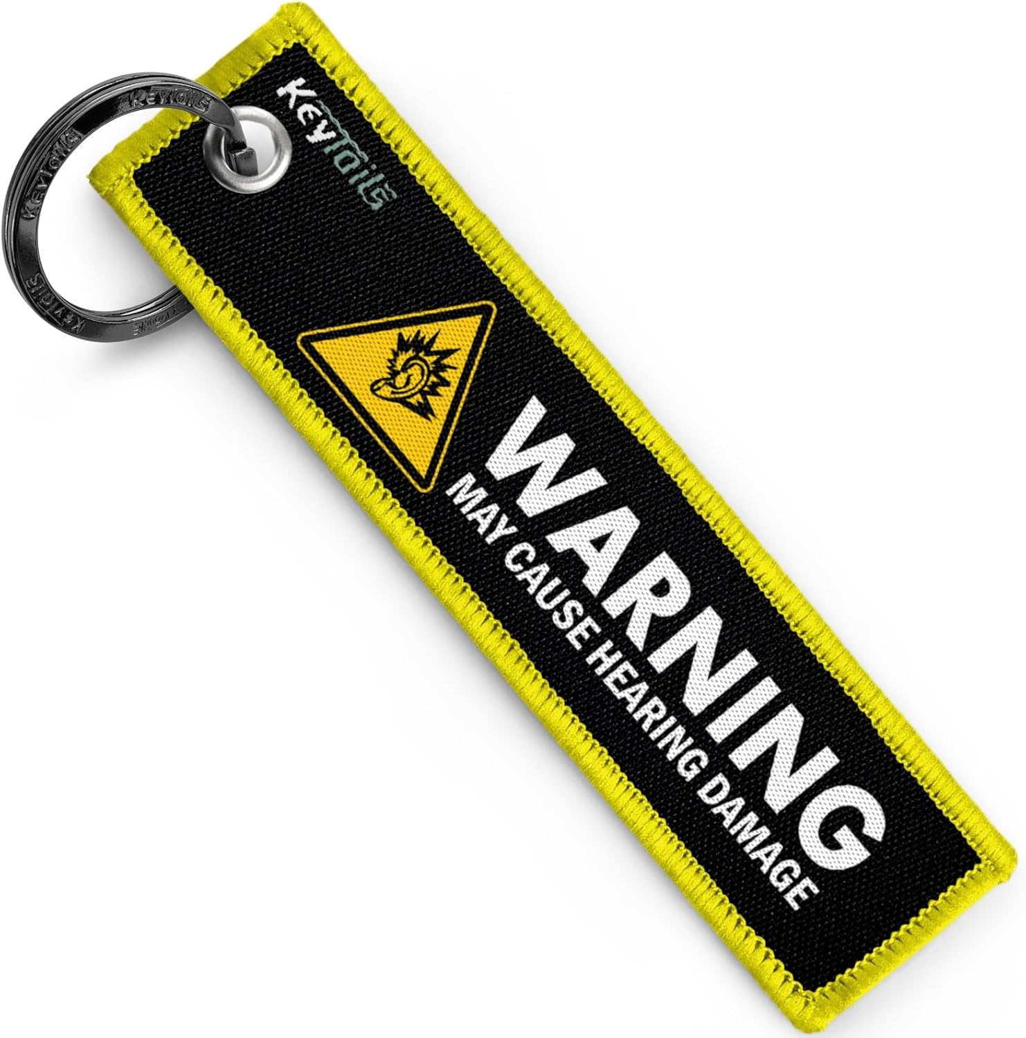 KEYTAILS Keychains, Premium Quality Key Tag for Motorcycle, Car, Scooter, Atv, Utv Yellow image number 1