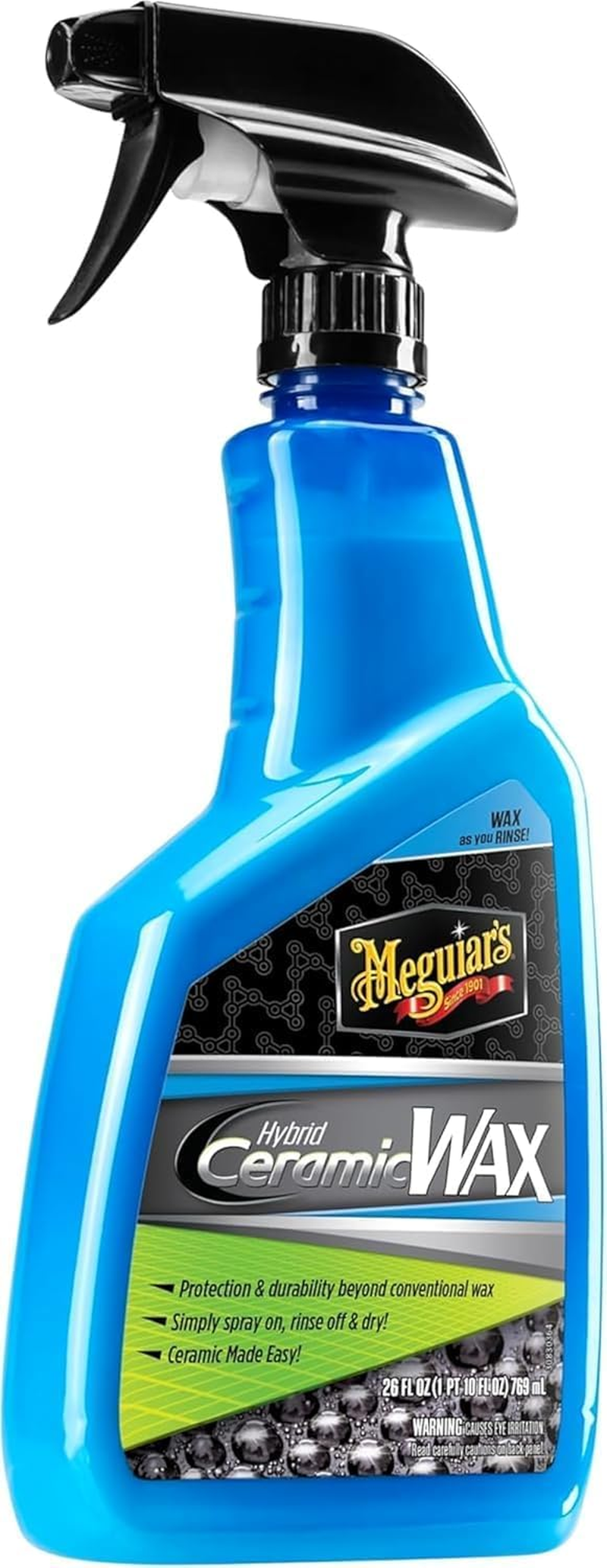 Meguiar'S Hybrid Ceramic Wax 768Ml - Easy-To-Use Spray Wax for Car Detailing with the Superior Protective Power of Advanced Sio2 Hybrid Barrier Technology - G190526EU image number 2