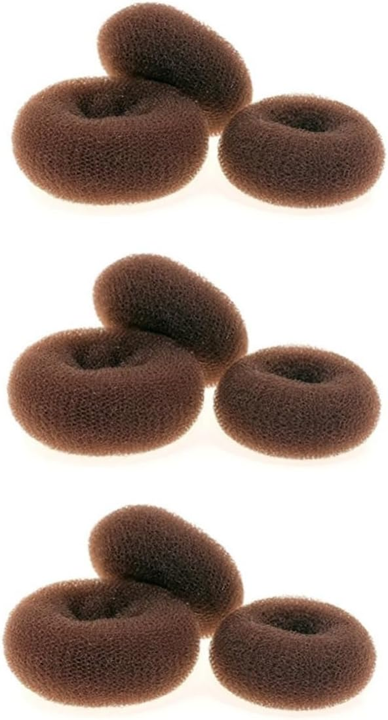 Ipetboom 6Pcs Hair Donut Bun Maker Styler round Chignon for Women S for Quick and Easy Messy Bun Creations