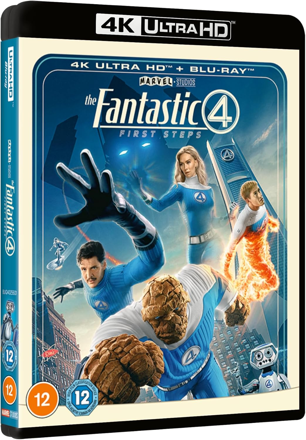 Marvel Studios' the Fantastic Four: First Steps 4K Ultra HD/BD [Blu-Ray] [Region Free] image number 1