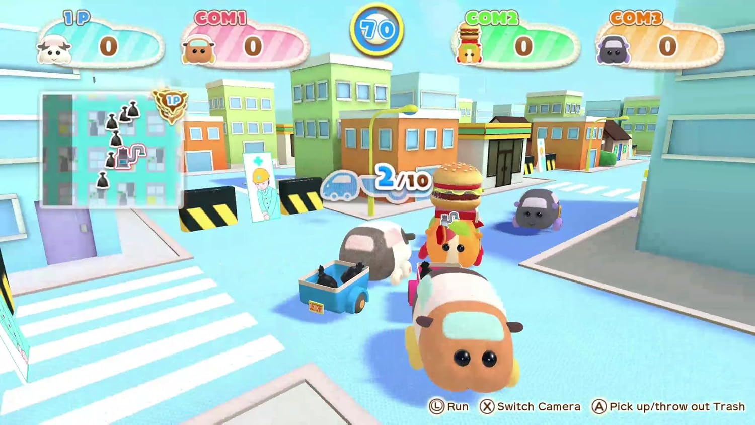 Nighthawk Interactive PUI PUI Molcar Let'S! Molcar Party! Nintendo Switch Game image number 4