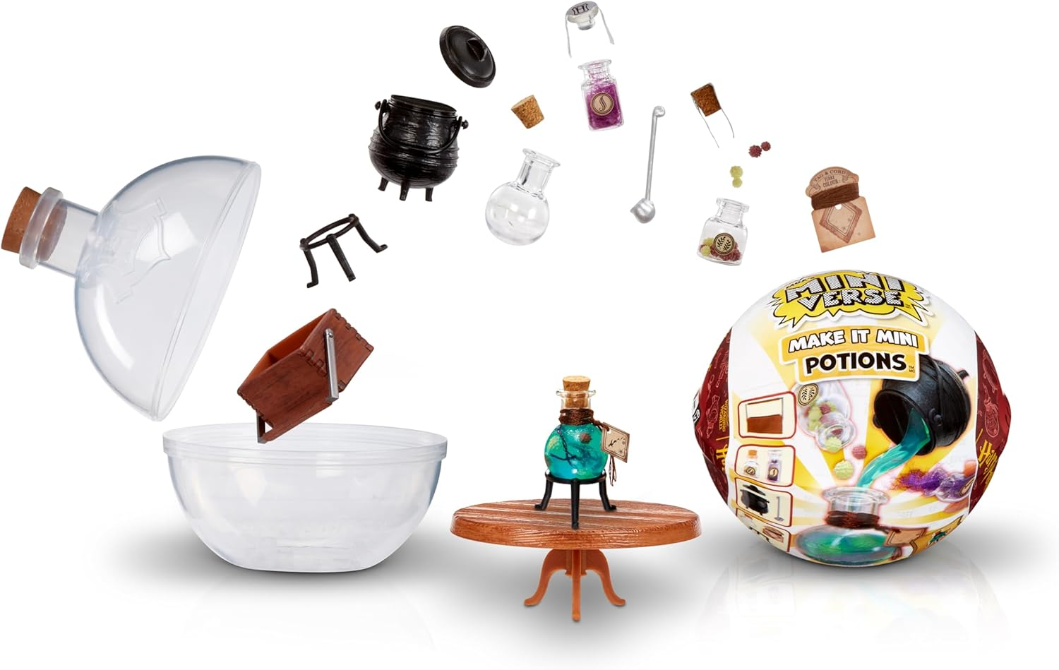 Mga'S Miniverse Make It Mini Potions - Harry Potter Mini Collectibles - DIY, Resin Play, Replica Potions, for Collectors & Kids Ages 8+, NOT Edible image number 2