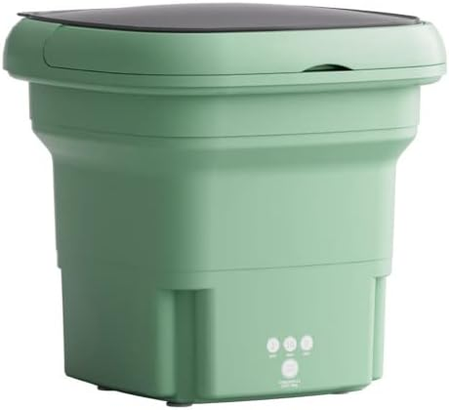 Uandhome Portable Washing Machine,Foldable Mini Washing Machine,Small Washing Machine for Underwear,Baby Clothes,Or Small Items,Suitable for Apartments,Dormitories,Camping,Travel image number 1