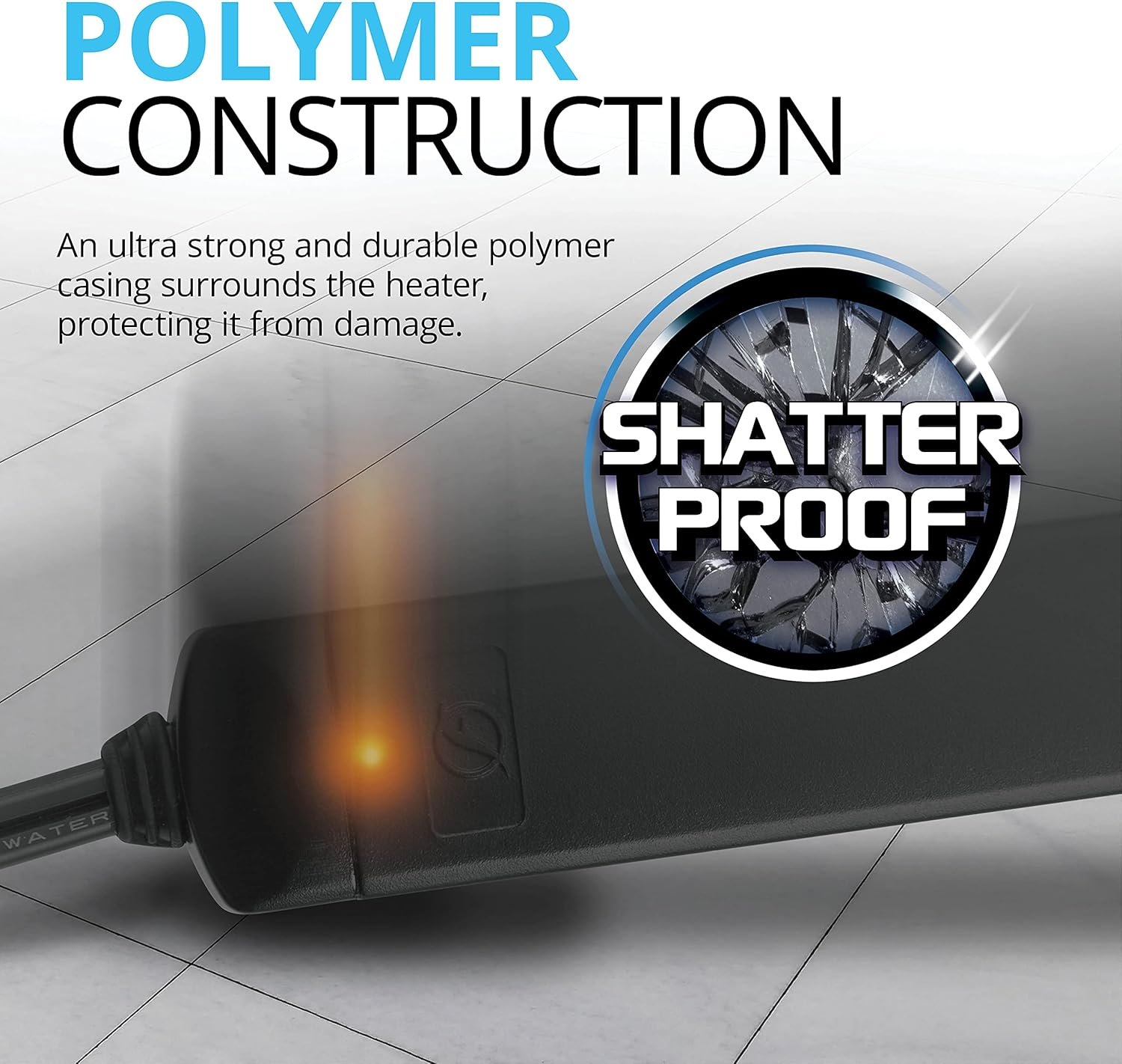 Fluval P50 Submersible Aquarium Heater for up to 15 Gallons, 50 Watts image number 2