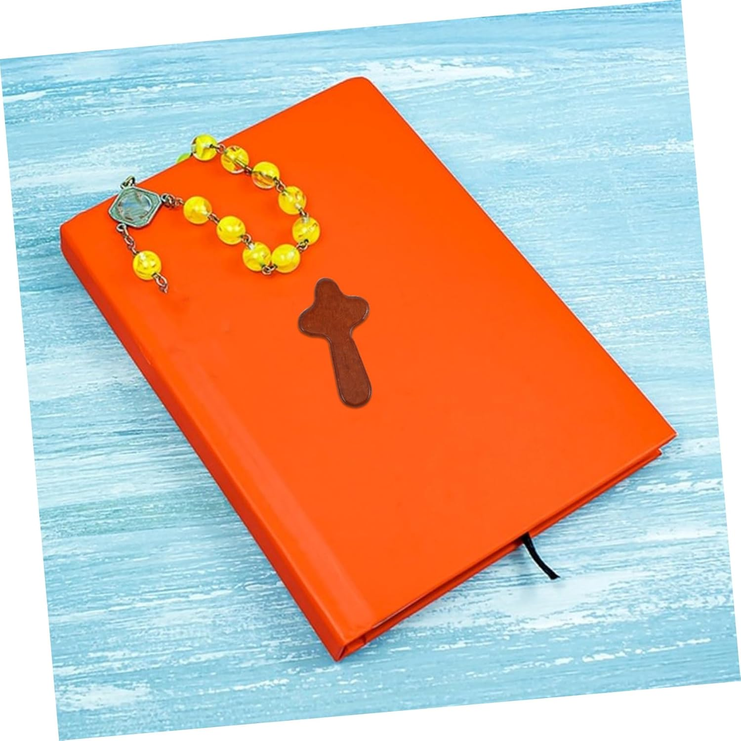 NOLITOY 3Pcs Hand Held Cross Portable Pine Wood Prayer Crosses for Religious Events Comfortable for Church Baptisms Christmas Home Decoration image number 1