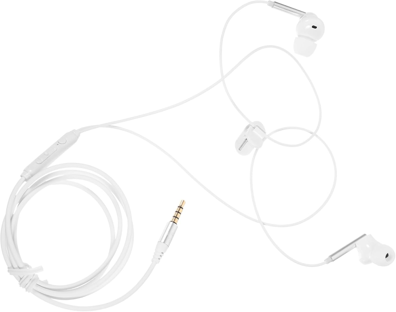 SHOWERORO Wired Sports Earbuds with High Definition Microphone Comfortable Secure Fit Running Headphones for Adults Compatible with Phones Tablets and Computers Design For image number 1