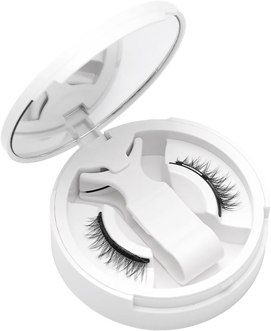SYGELER Magnetic Eyelashes, Soft Natural Look Magnetic Lashes Kit, Magnets False Eyelashes with Applicator Reusable No Glue Needed Eyelashes Easy to Wear and Remove