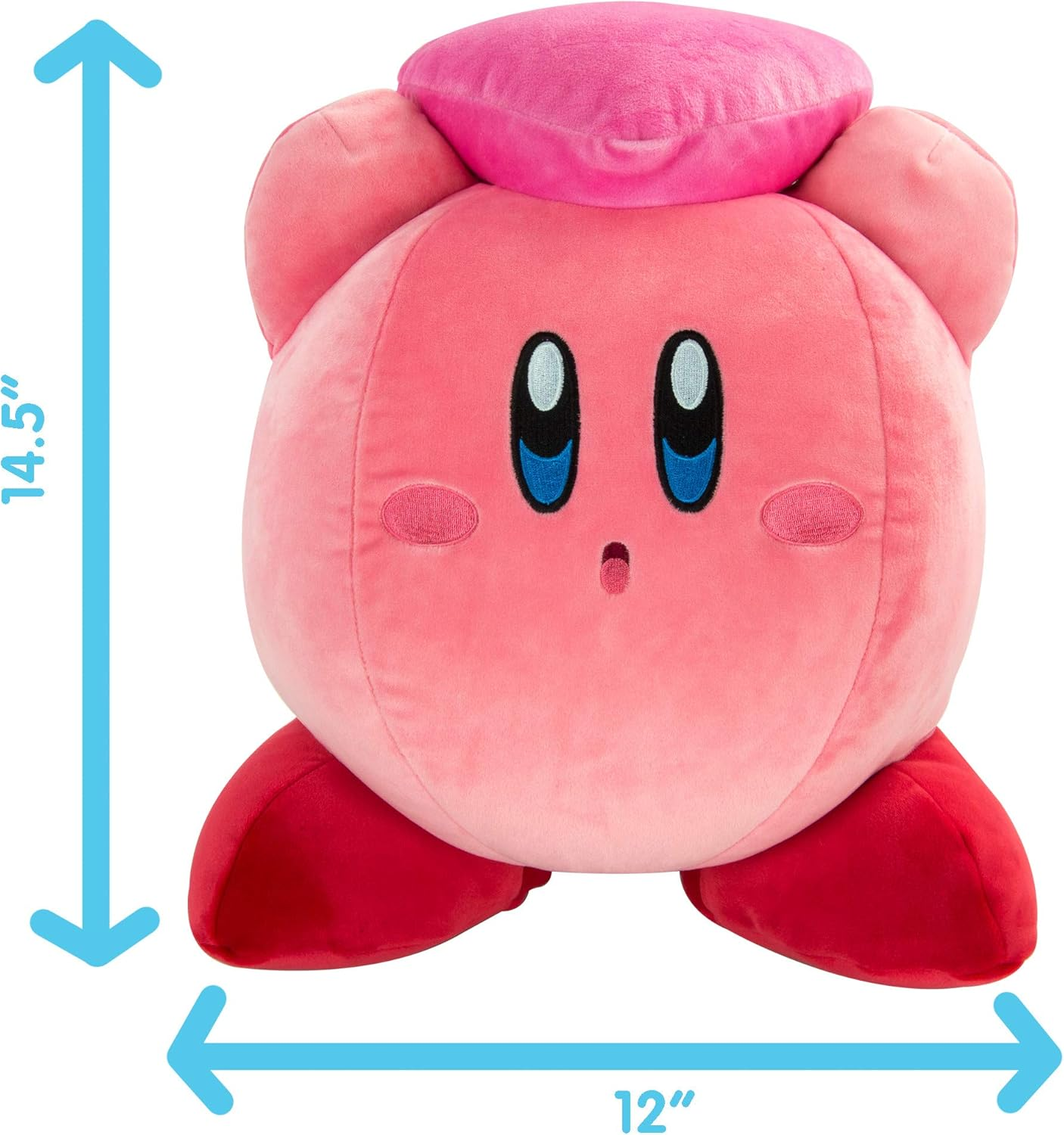 Club Mocchi Mocchi- Kirby & Friend Heart Mega 15 Plush Stuffed Toy image number 6
