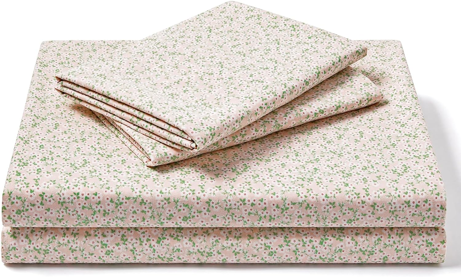 Freshculture Floral Bed Sheets - Ultra Soft Twin Sheets Set - Brushed Microfiber Blue Floral Sheets - Deep Pockets up to 16" - Easy Care - Hotel Luxury 3 Piece Flower Printed Sheets Twin, Lille