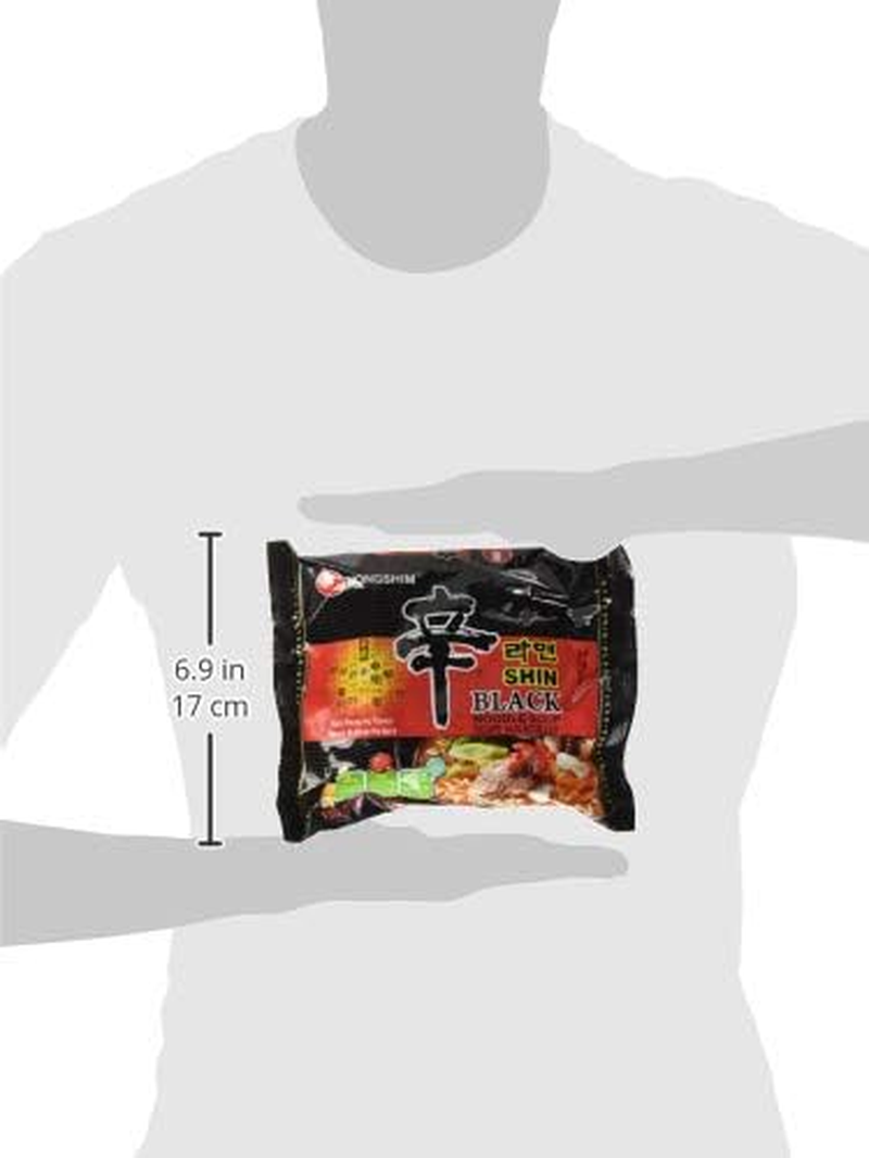 NONGSHIM Shin Black Noodle Soup [Family Pack]
