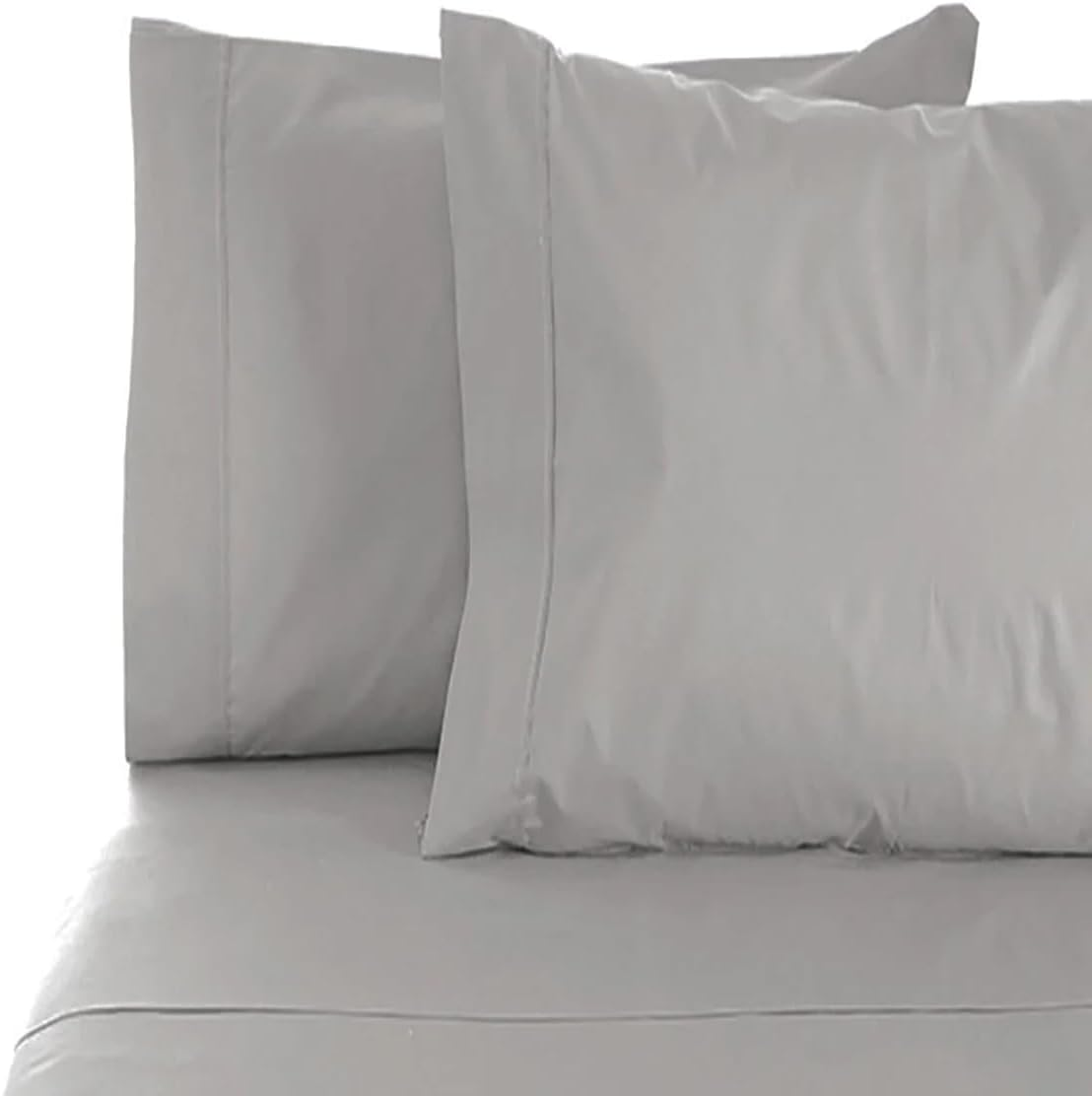 JENNY MCLEAN Porto 4 Piece Mega Queen Bed Sheet Set - 400 TC Ultra Soft - 100% Cotton - 50Cm Deep Pocket Fitted Sheet & Flat Sheet & Pillowcases