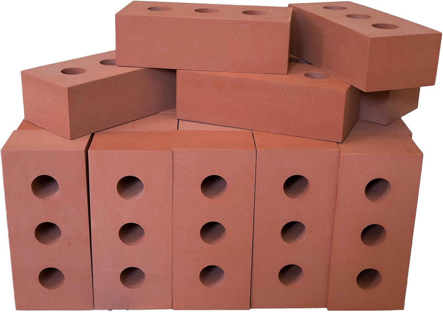 Bluecaps 30-Piece Foam Builder'S Brick Set for Kids - Build Imagination, Skills & Strength through Indoor/Outdoor Play