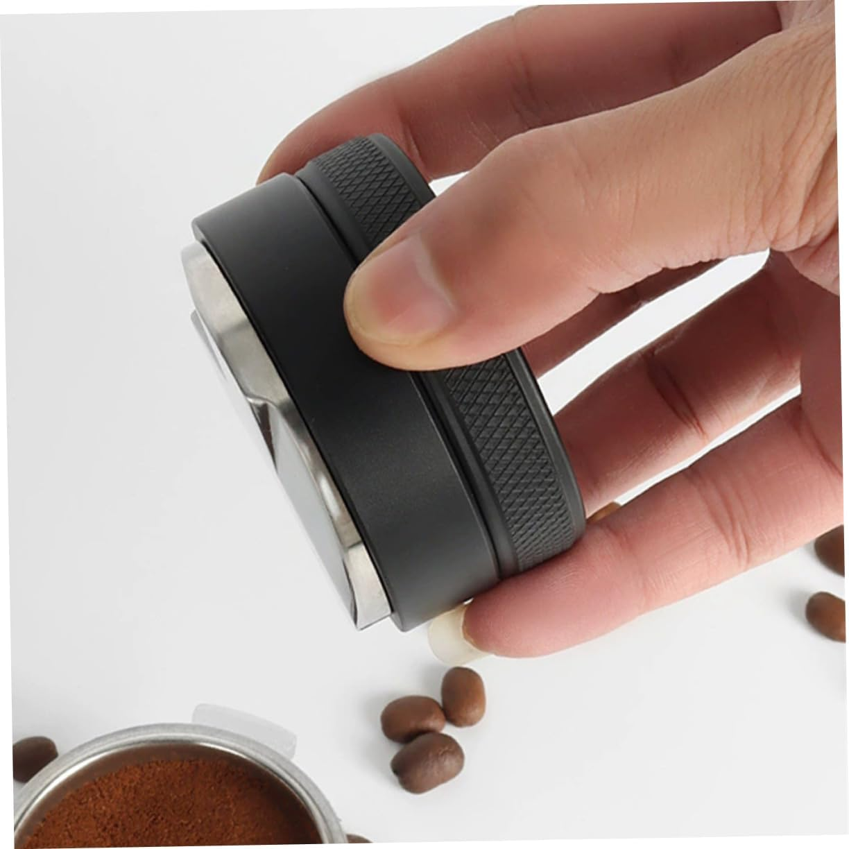GARVALON Espresso Coffee Dispenser Leveler Bean Tampers Supplies Tools Maker Press Distributor Accessory image number 2